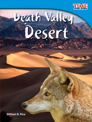cover image of Death Valley Desert